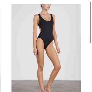 Bondi Born Sana one piece cutout Black swimsuit